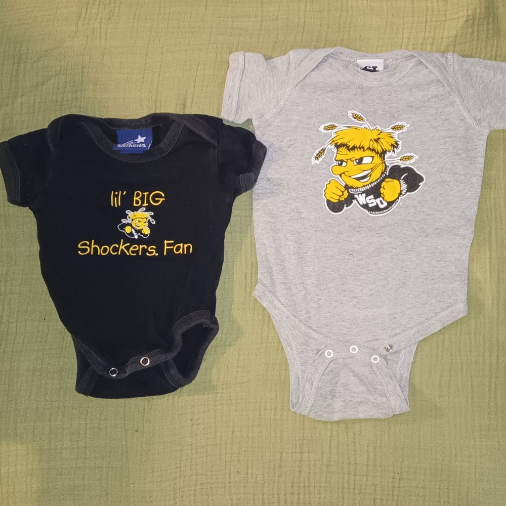 WSU Witchita State University Shockers baby lot